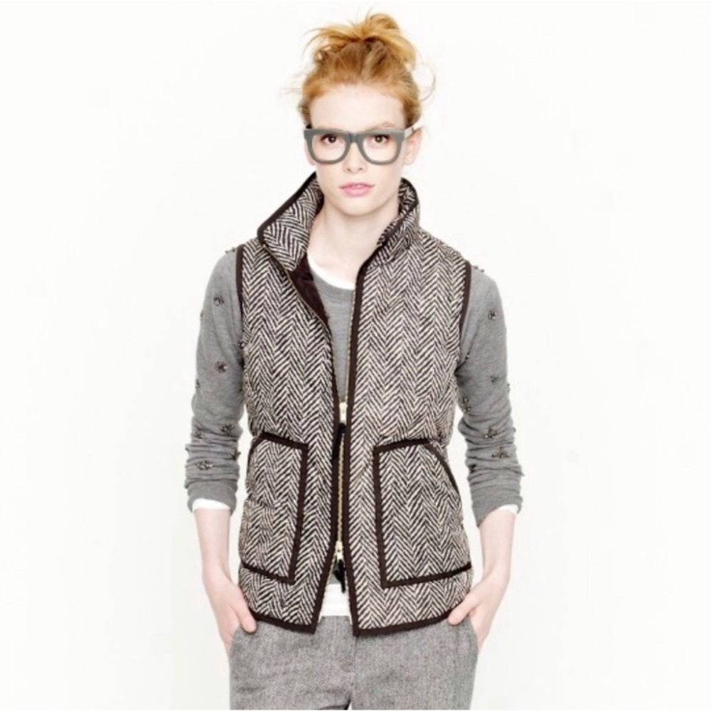 J Crew Quilted Excursion Vest